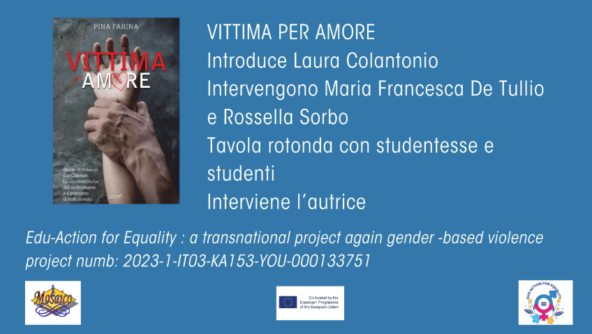 Incontri d’autore alla Biblioteca Marotta-Ajello del Liceo Sbordone. Tavola rotonda con studentesse e studenti.